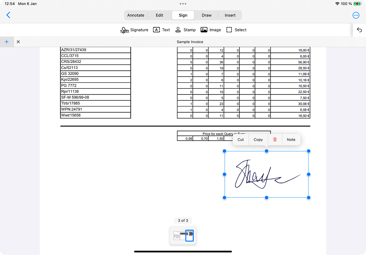 cara sign di pdf