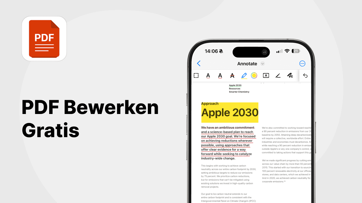 pdf bewerken gratis