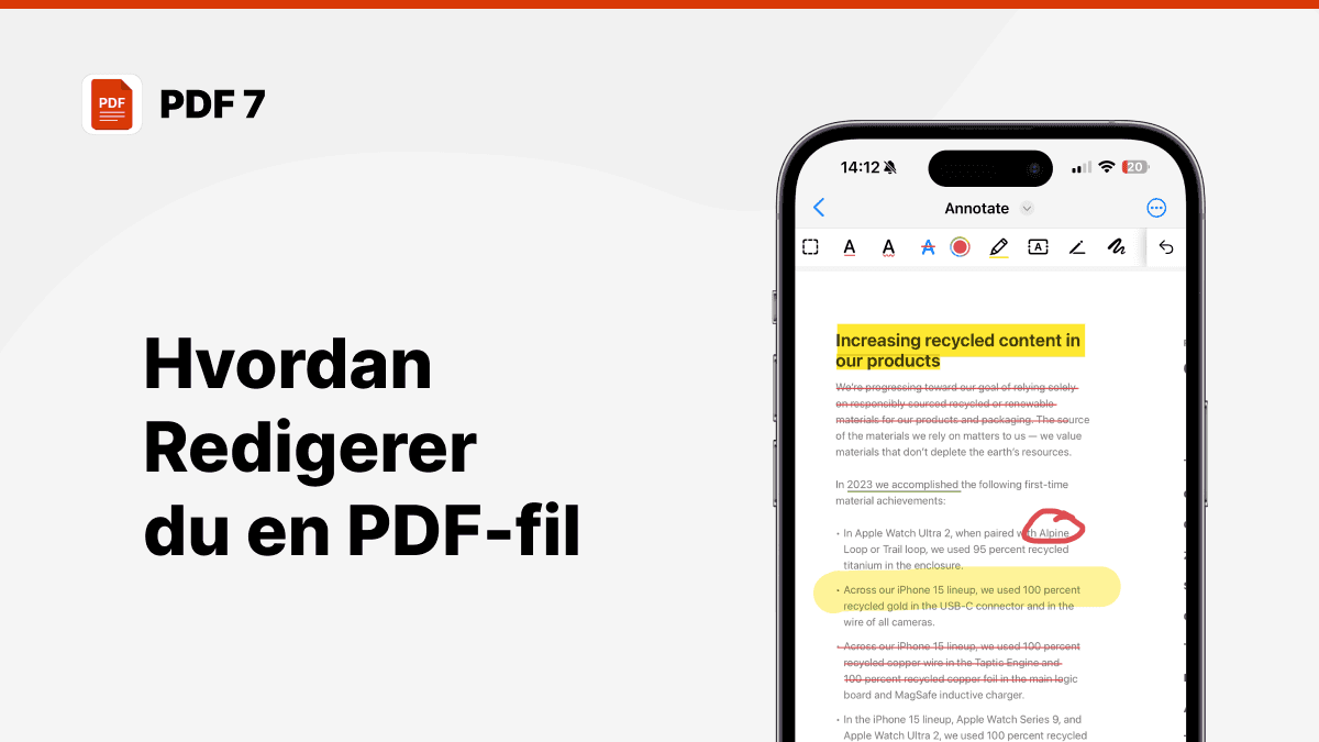 rediger pdf