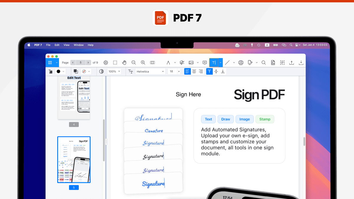 signere pdf